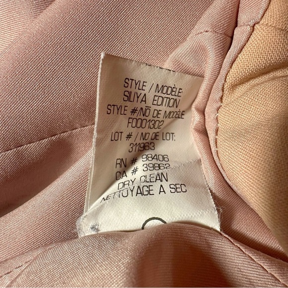 Theory ‘Siliya Edition’ Front Slit Pencil Skirt in Blush Pink Size 00 - Picture 10 of 13